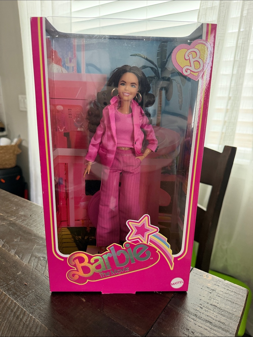 Barbie Pink Coordinated Jacket, Tank & Wide-Leg Pants Outfit